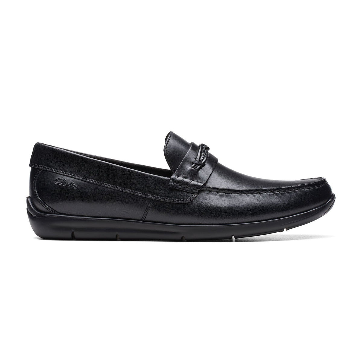 Black 2025 leather clarks